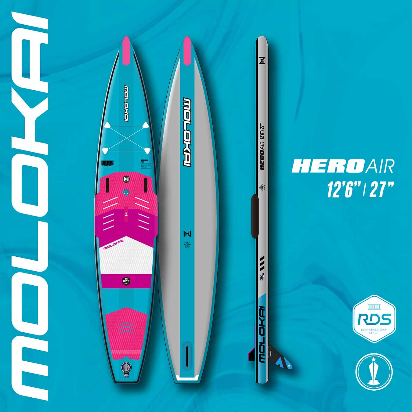 Molokai Hero Air Race 12’6″ X 27″ RDS Molokai Hero Air Race 12’6″ X 27″ RDS